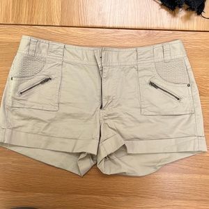 Express Khaki Shorts